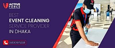Best Event Cleaning Service Provider in Dhaka | Active Force